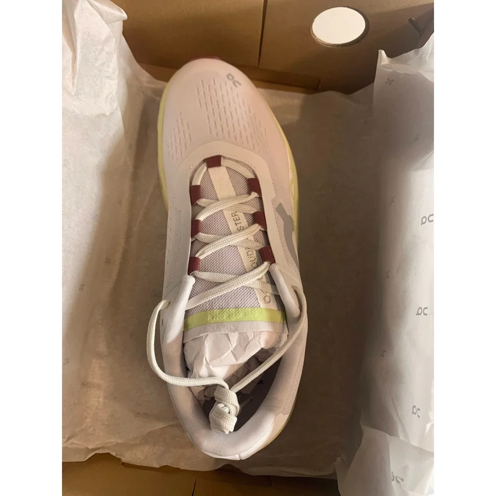 On Running Cloudmonster Mens 10 Frost Acacia Road Running Shoes 61.97786 NEW